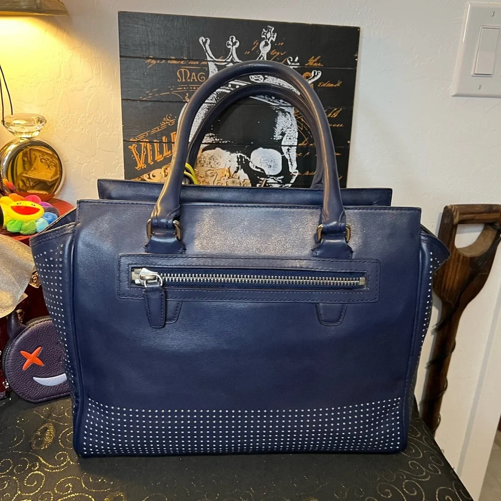 Coach 2012 LTD EDITION Legacy Perforated Leather Candace Carryall Shldr Bag